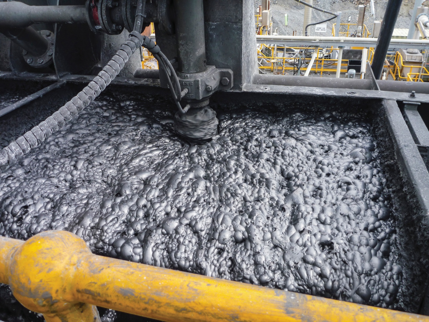 Mining and slurry transport operation