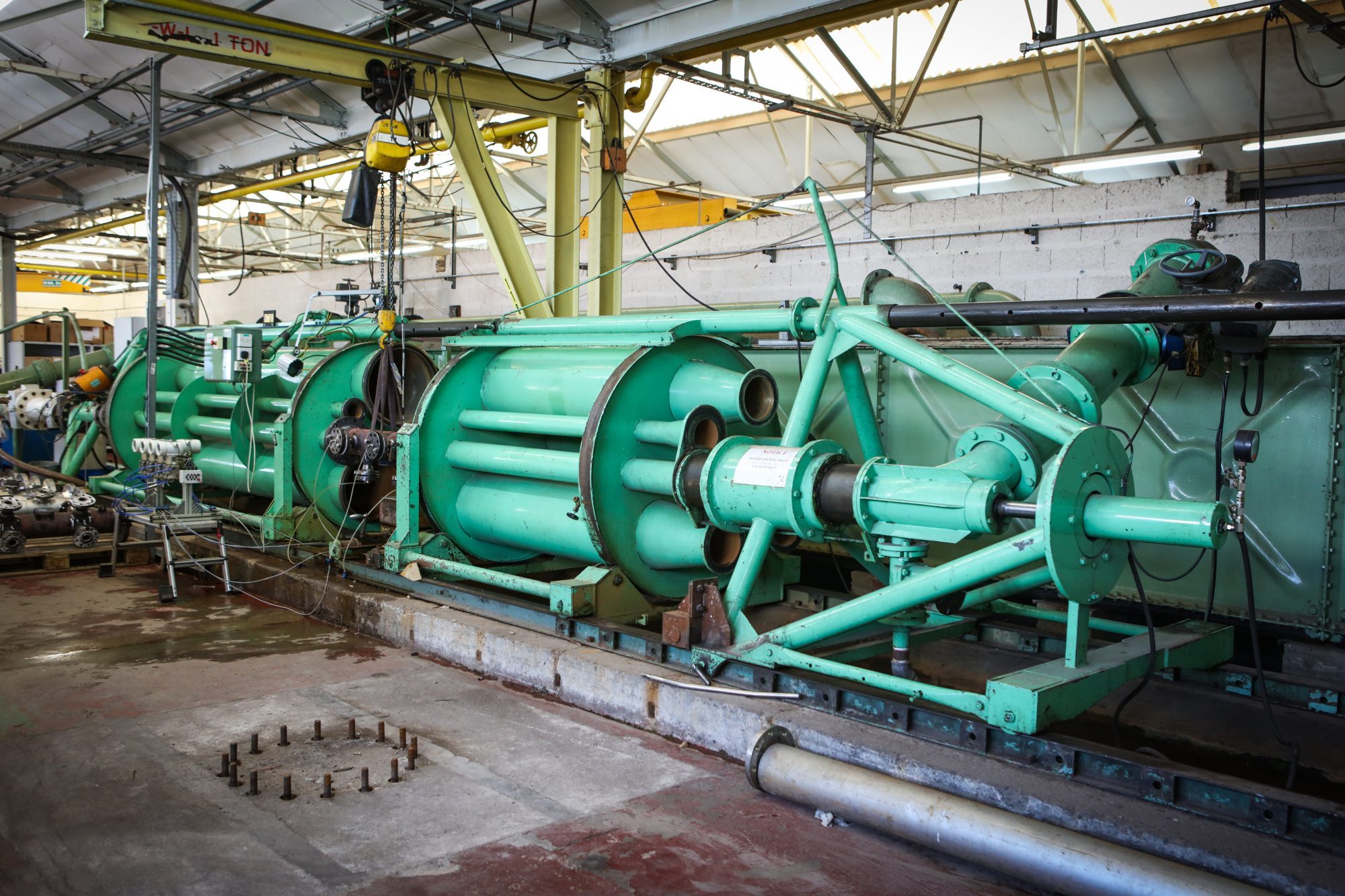 McMenon large flow calibration facility (comparison rig)