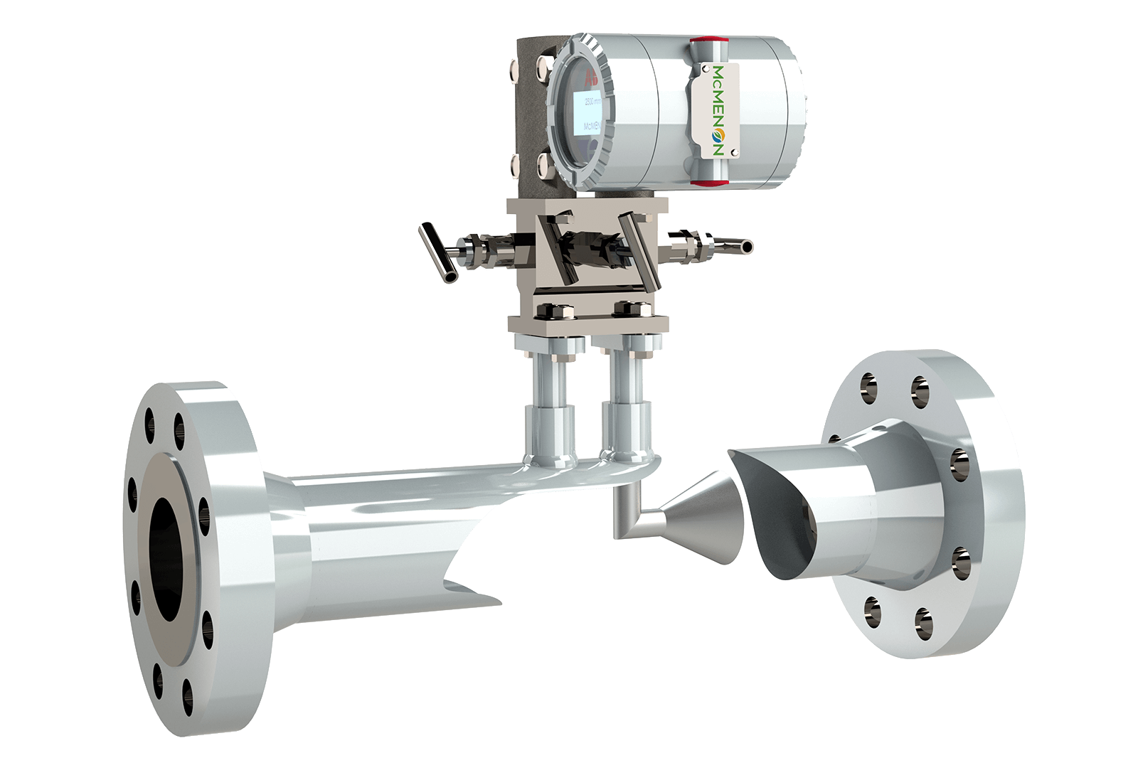Cone meter product rendering
