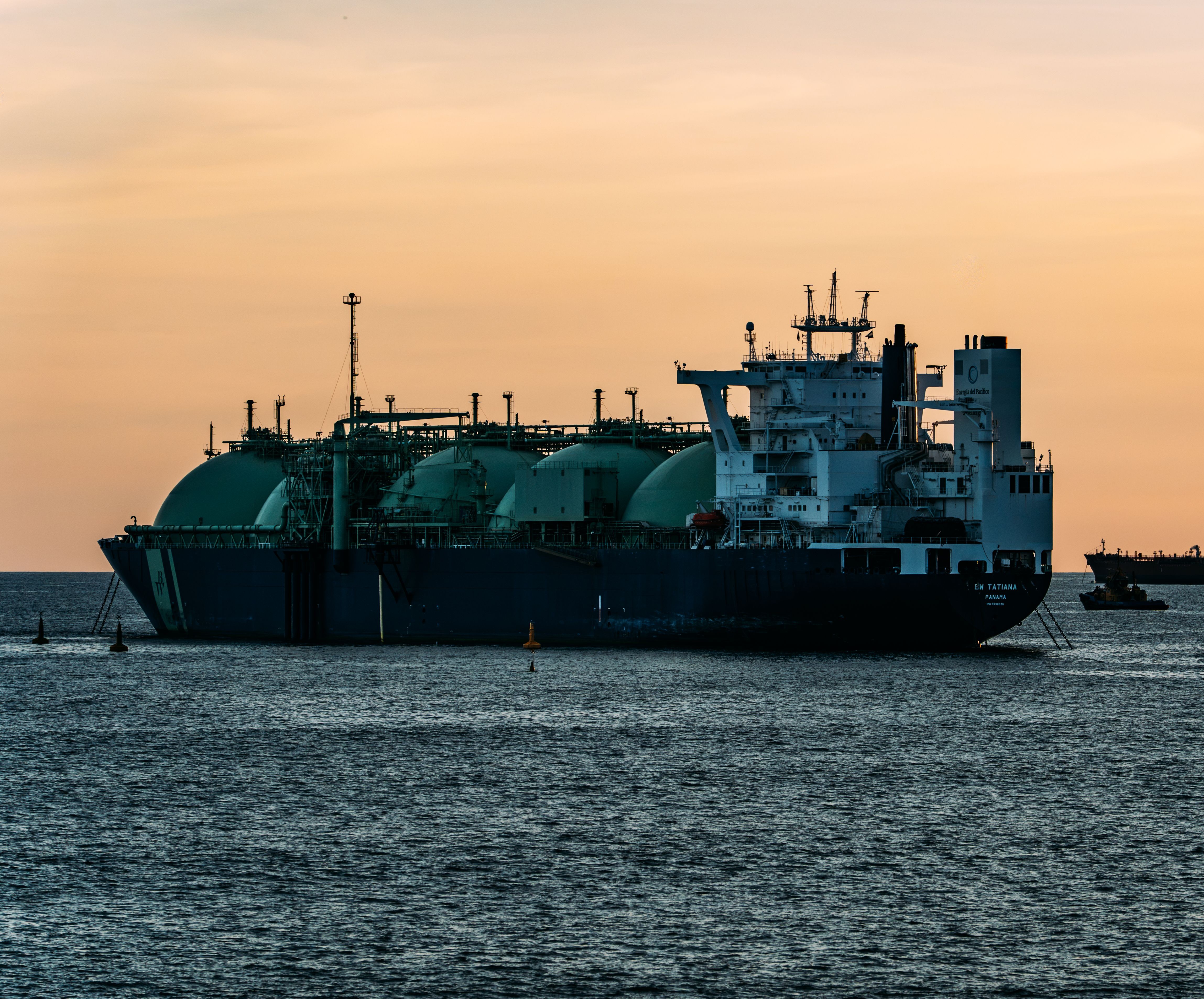 LNG carrier at sea