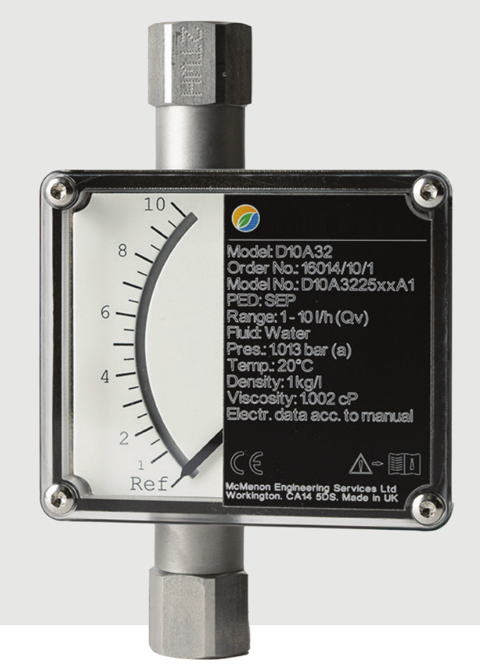 FAM3200 metal tube variable area purgemeter