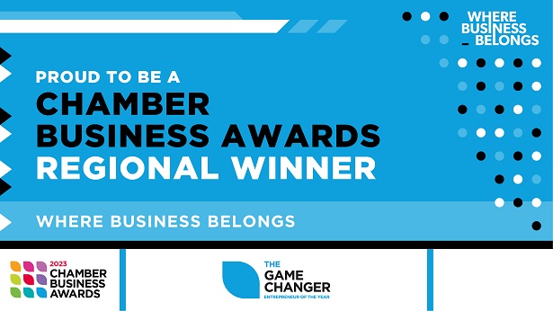 Chamber Business Awards Game Changer award